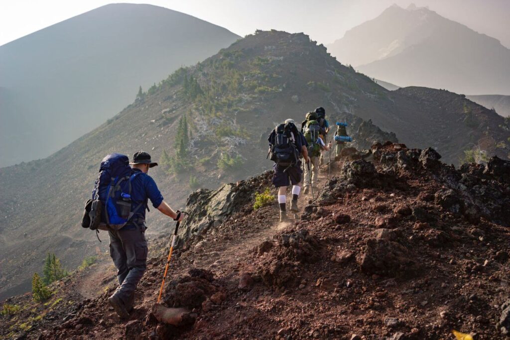 Hiking przyjaciele