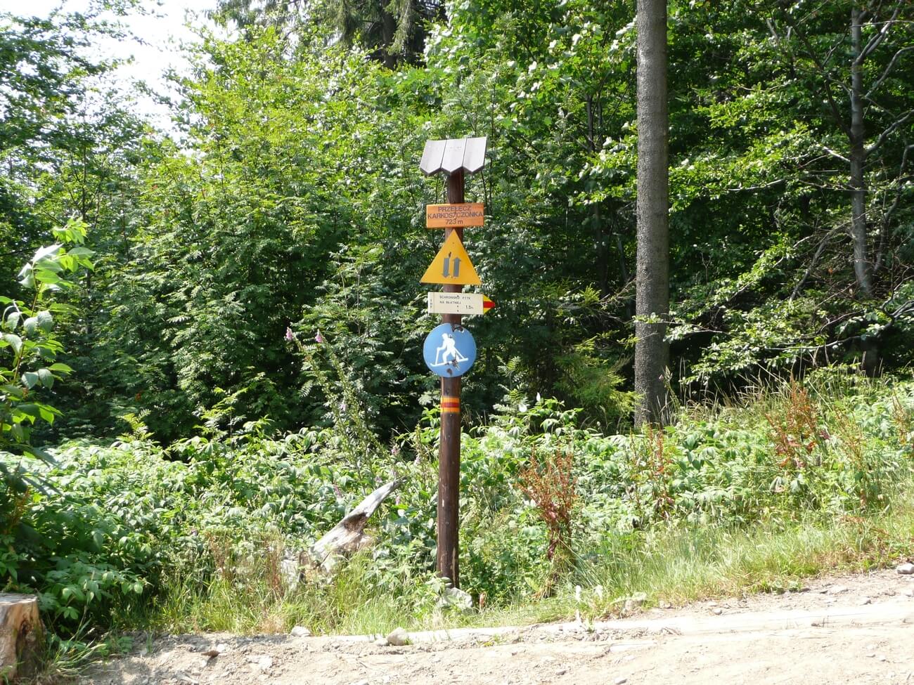 Przełęcz Karkoszczonka w Beskidzie Śląskim. Jak dojść?