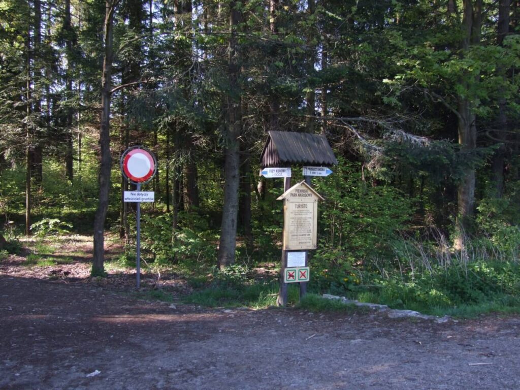 Przełęcz Osice park narodowy