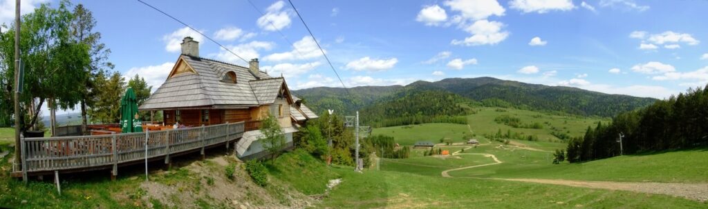 Wdżar panorama ze szczytu