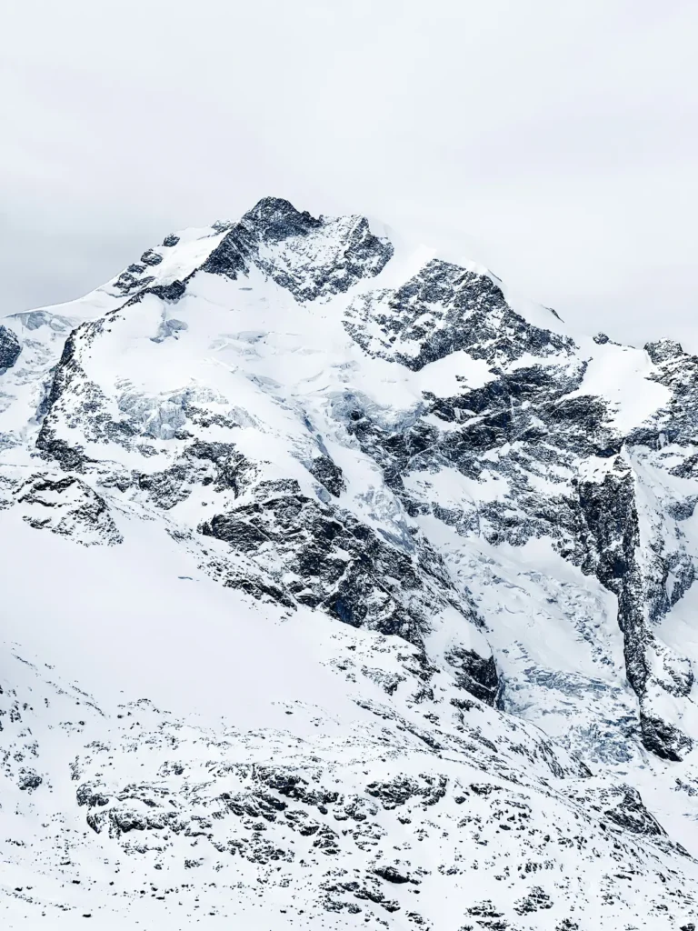 Piz Bernina lodowiec