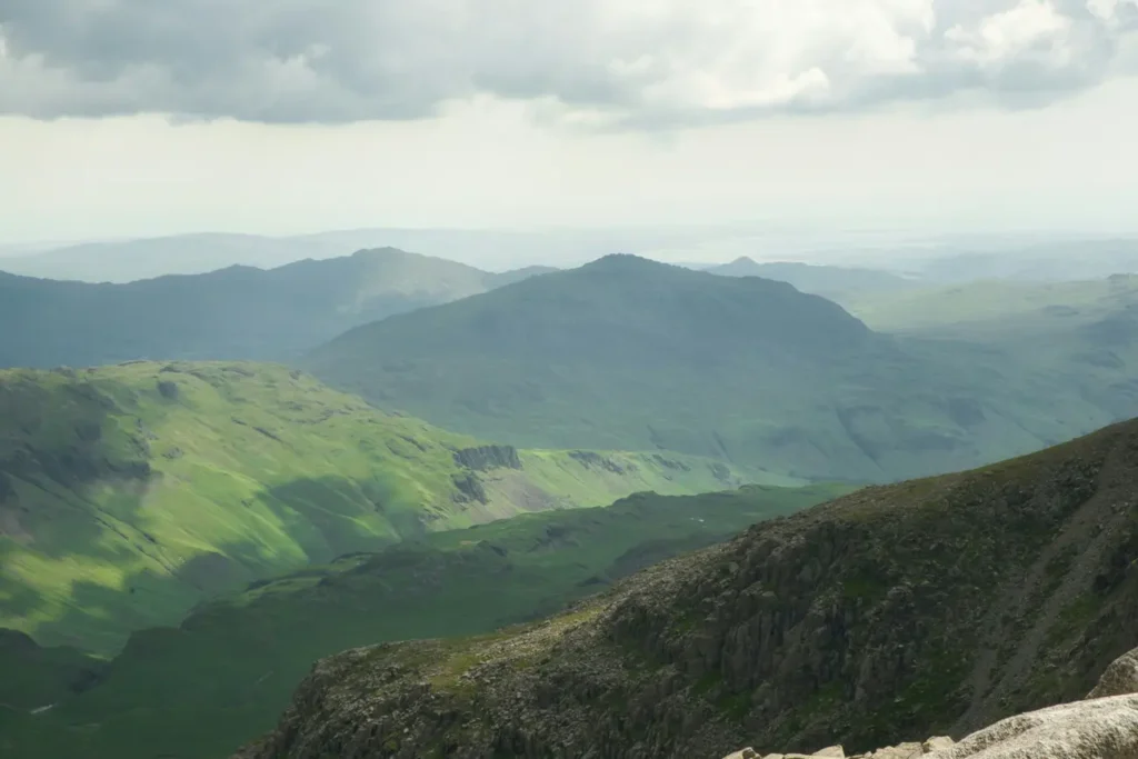 Scafell Pike panorama