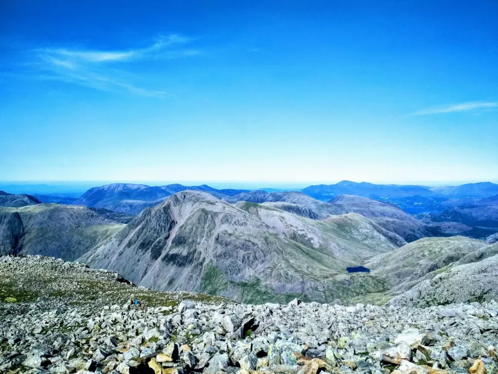 Scafell Pike widok