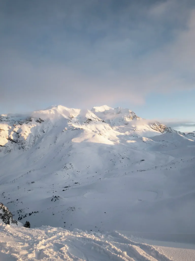 Les Arcs widok