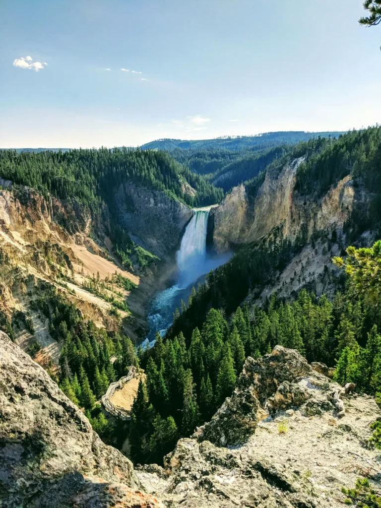 Park Narodowy Yellowstone kanion